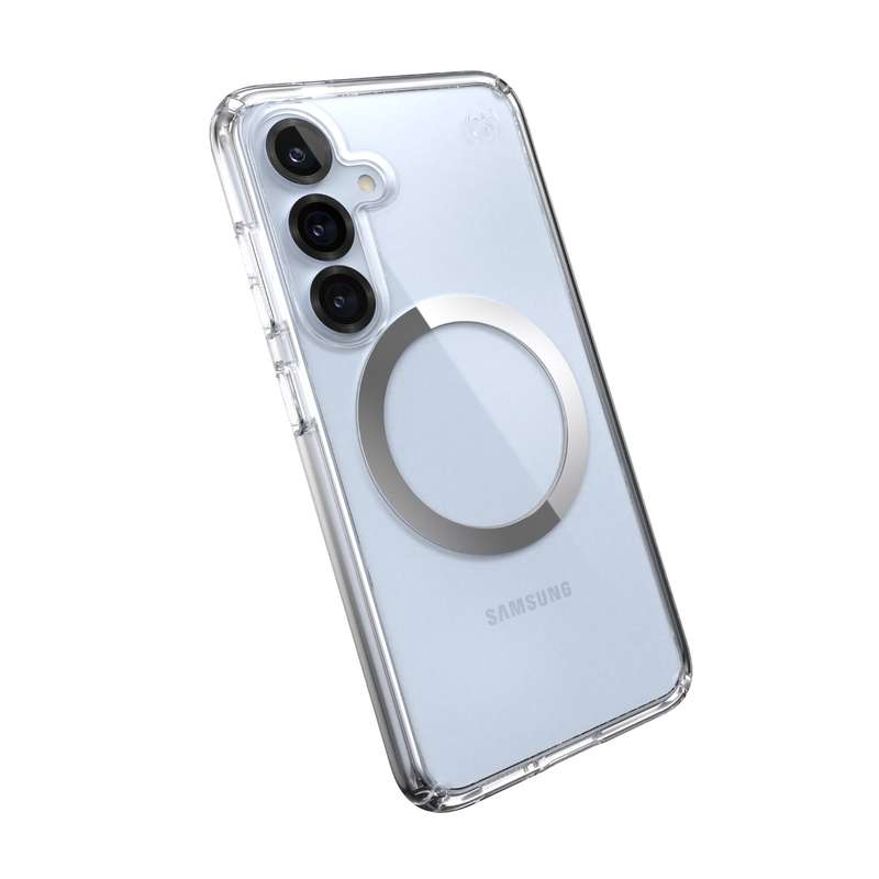 Samsung Galaxy S25 Speck Presidio Perfect Clear MagSafe Case