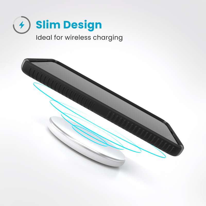 Samsung Galaxy S25 Case - Speck Presidio2 Grip Cover - Black
