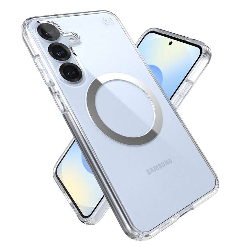 Samsung Galaxy S25+ Speck Presidio Perfect Clear Case - MagSafe