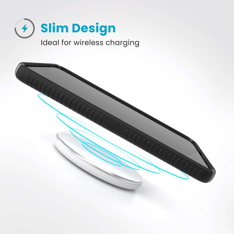 Samsung Galaxy S25+ Case - Speck Presidio2 Grip Cover - Black