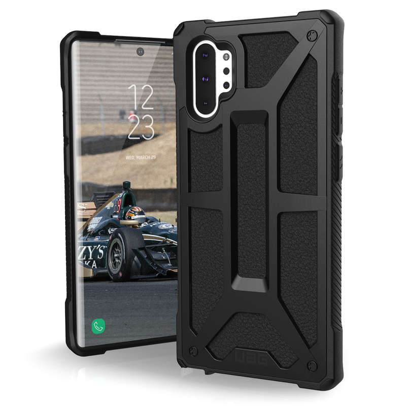Samsung Galaxy Note 10 Plus UAG Monarch Cell Phone Cover Black