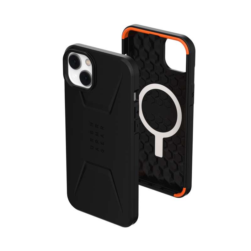 iPhone 14 Plus Case - UAG Civilian MagSafe Cover - Black