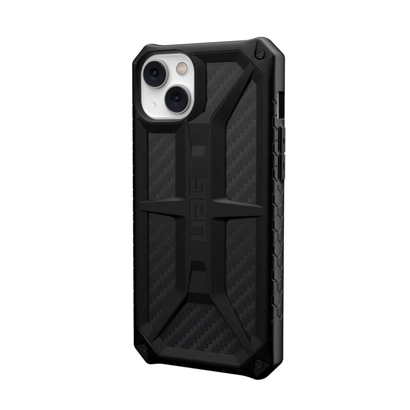 iPhone 14 Plus Case - UAG Monarch Cover - Carbon Fiber