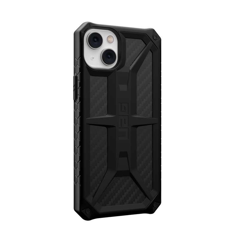 iPhone 14 Plus Case - UAG Monarch Cover - Carbon Fiber
