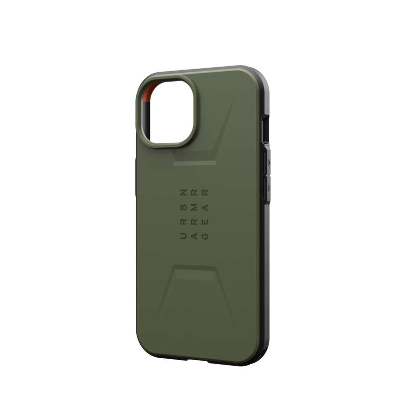 Apple iPhone 15 UAG Civilian MagSafe Case - Olive