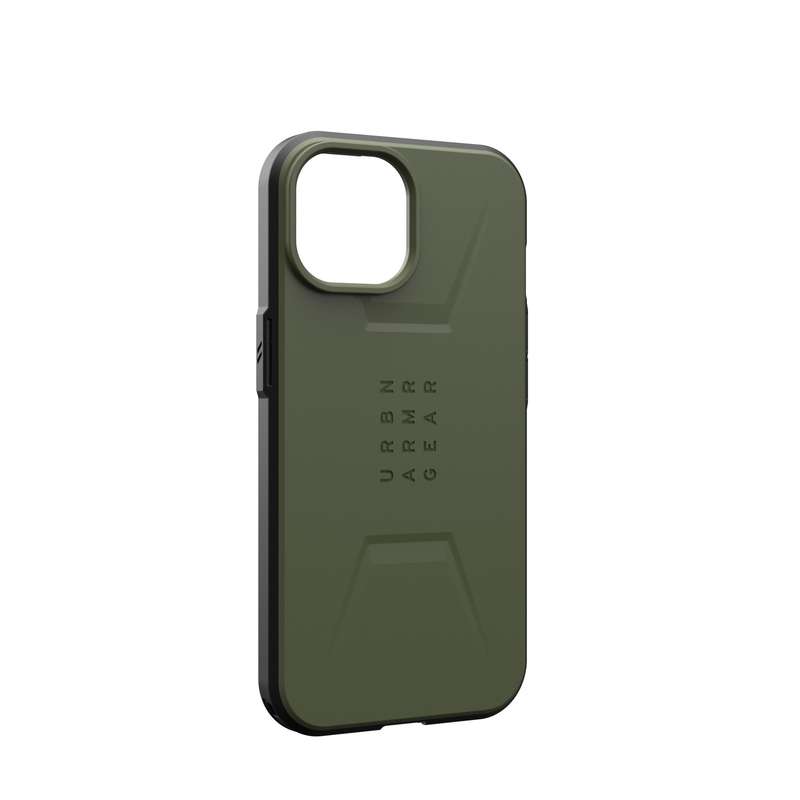 Apple iPhone 15 UAG Civilian MagSafe Case - Olive