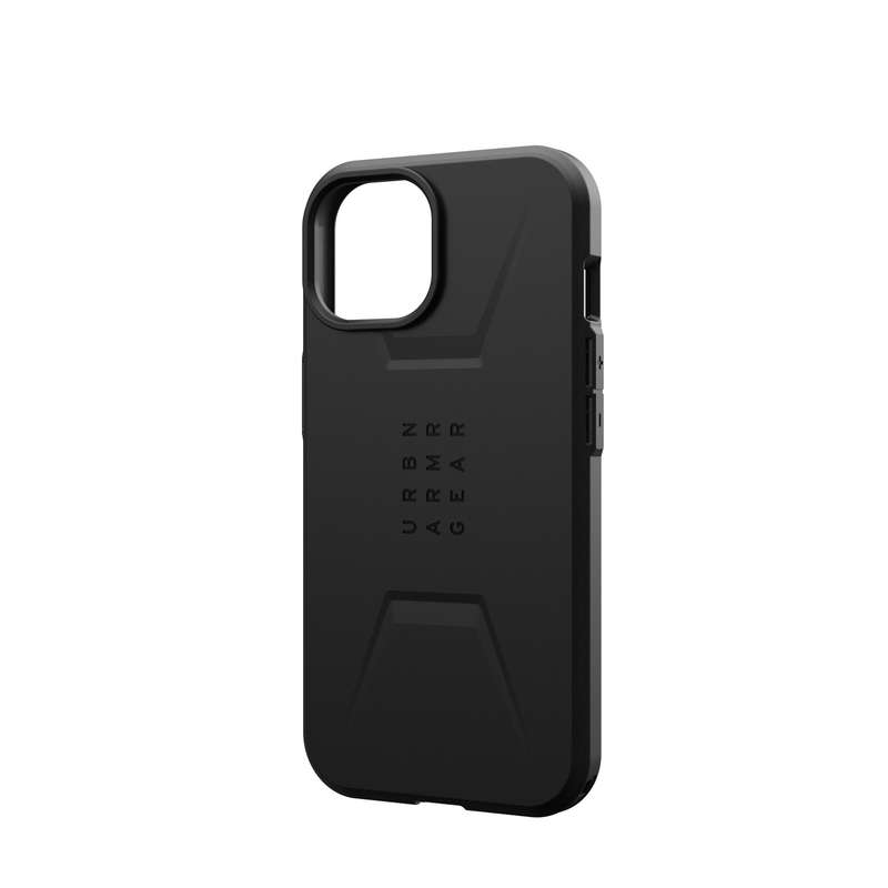 Apple iPhone 15 UAG Civilian MagSafe Case - Black