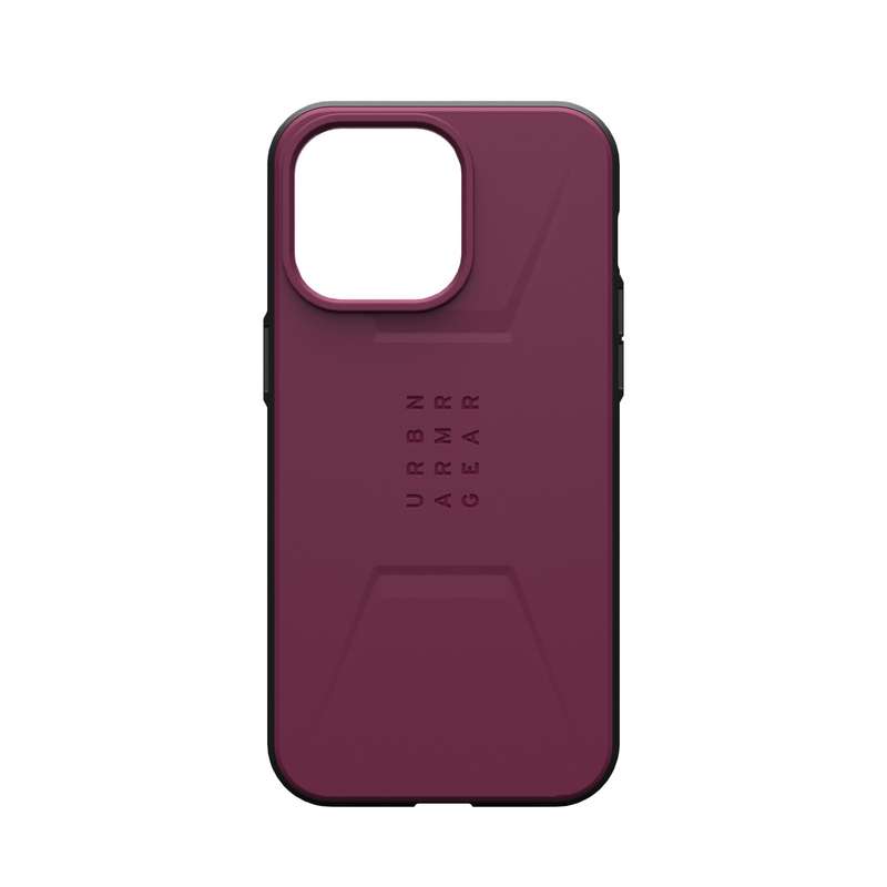 Apple iPhone 15 Pro Max UAG Civilian MagSafe Case - Bordeaux