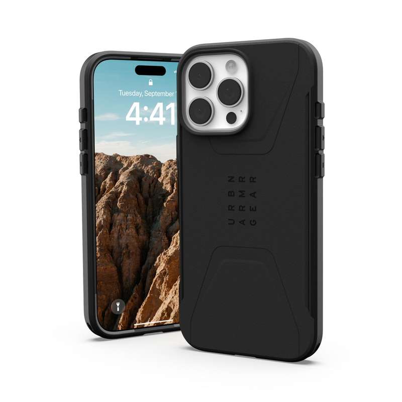 Apple iPhone 16 Pro Max UAG Civilian MagSafe Case - Black