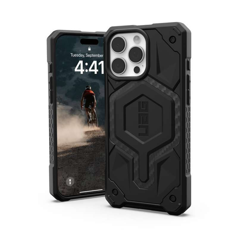 Apple iPhone 16 Pro Max UAG Monarch Case - Carbon Fibre