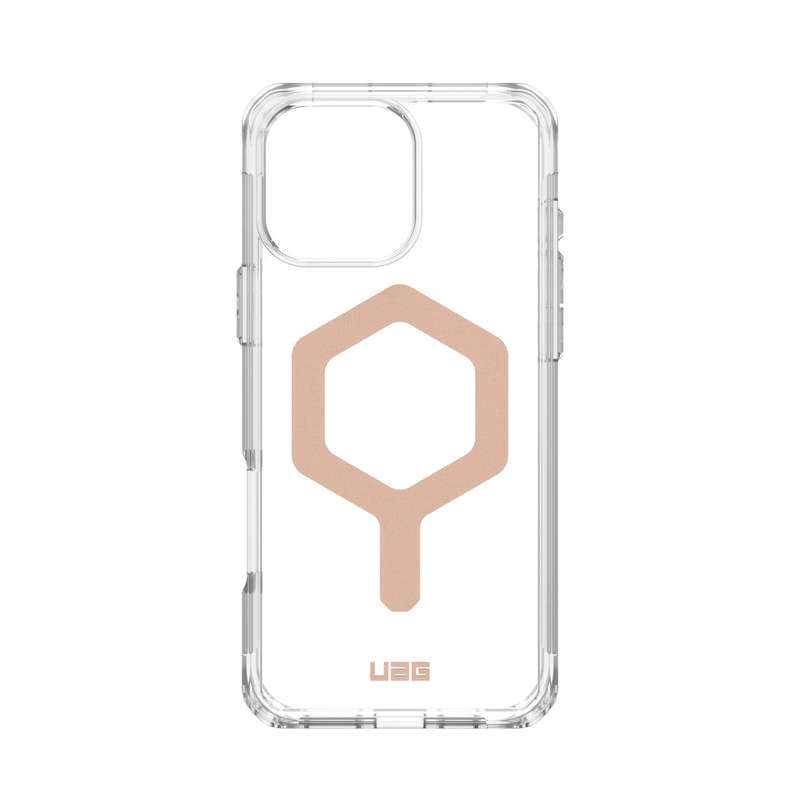 Apple iPhone 16 Pro Max UAG Plyo MagSafe Case - Ice & Rose Gold