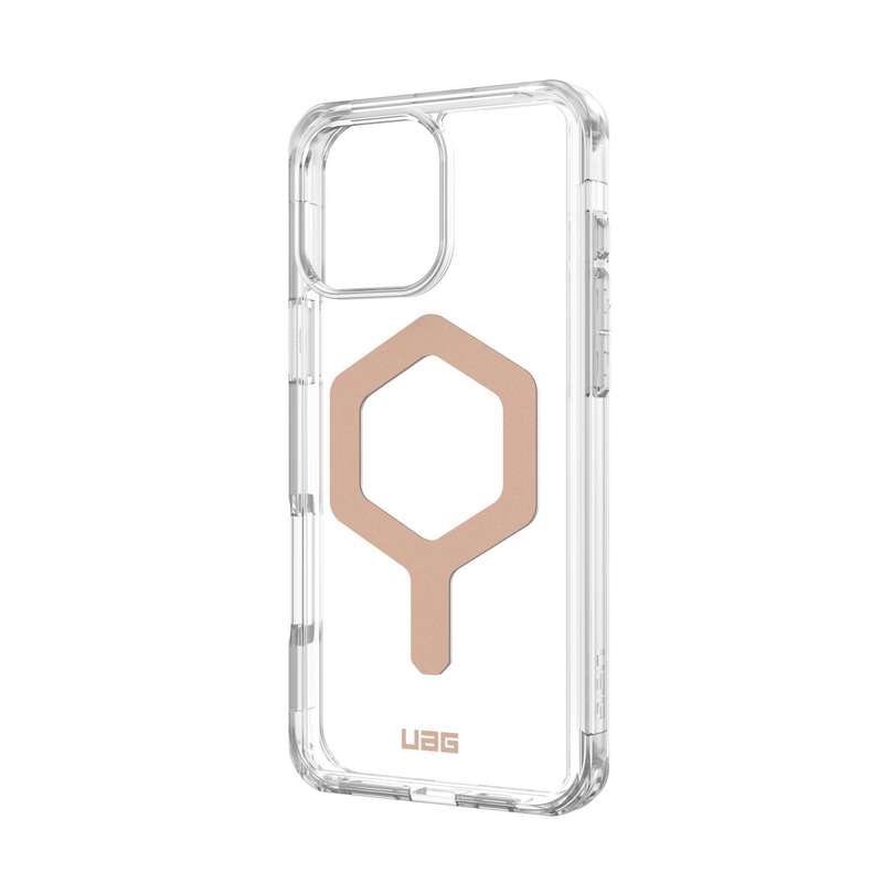 Apple iPhone 16 Pro Max UAG Plyo MagSafe Case - Ice & Rose Gold