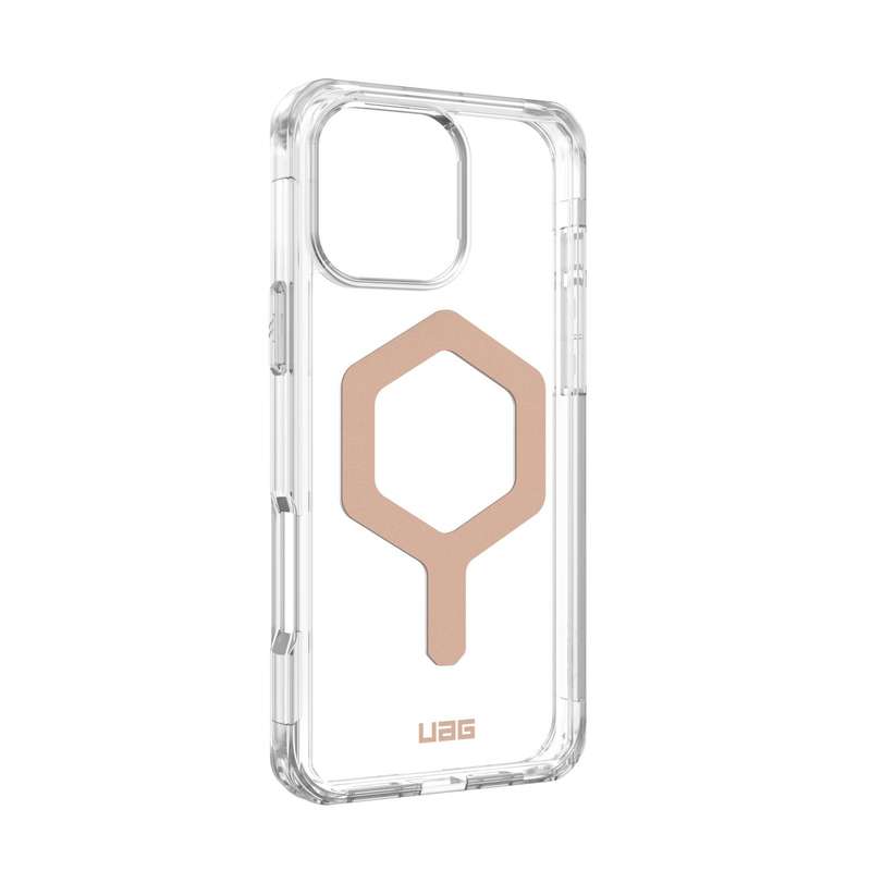 Apple iPhone 16 Pro Max UAG Plyo MagSafe Case - Ice & Rose Gold