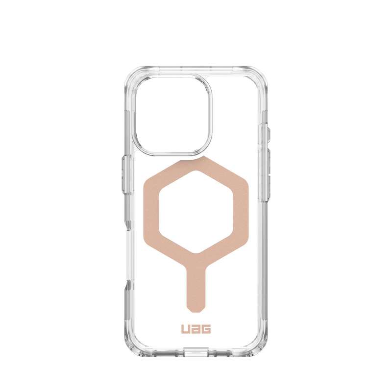 Apple iPhone 16 Pro UAG Plyo MagSafe Case - Ice & Rose Gold