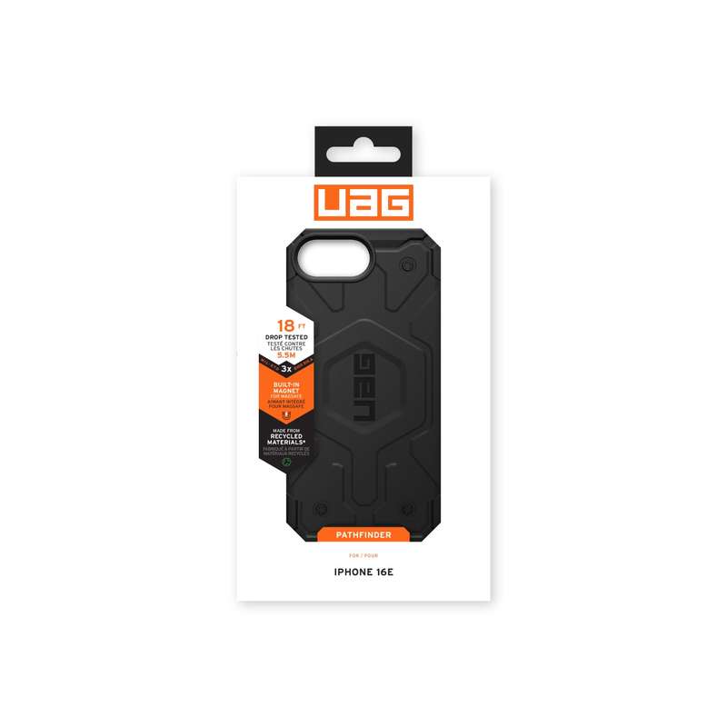 Apple iPhone 16e UAG Pathfinder MagSafe Case - Black