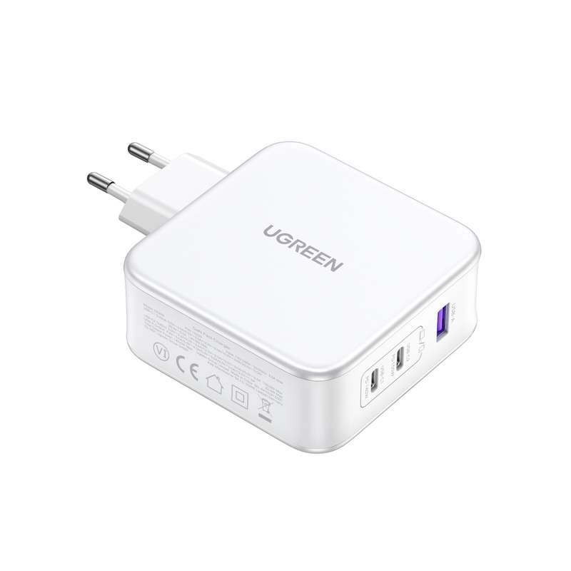 UGREEN 140W GaN Wall Charger  Fast Charging Adapter White
