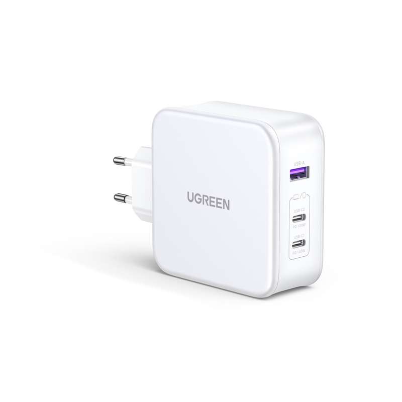 UGREEN 140W GaN Wall Charger  Fast Charging Adapter White