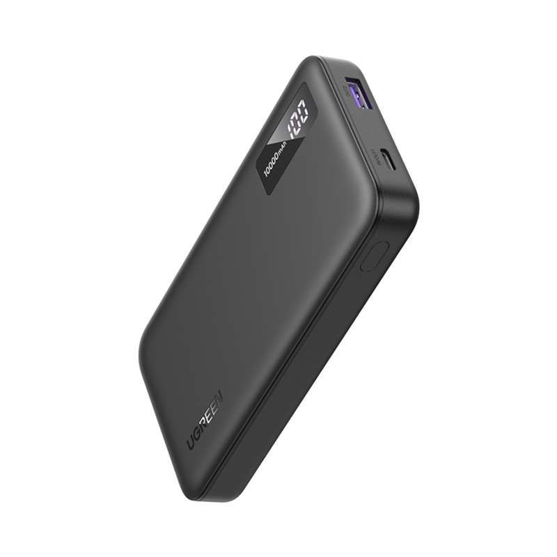 UGREEN Power Bank 10000mAh - 20W PD Charger - Black