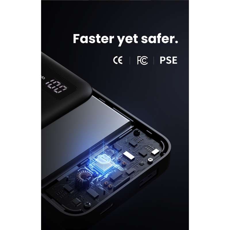 UGREEN Power Bank 10000mAh - 20W PD Charger - Black