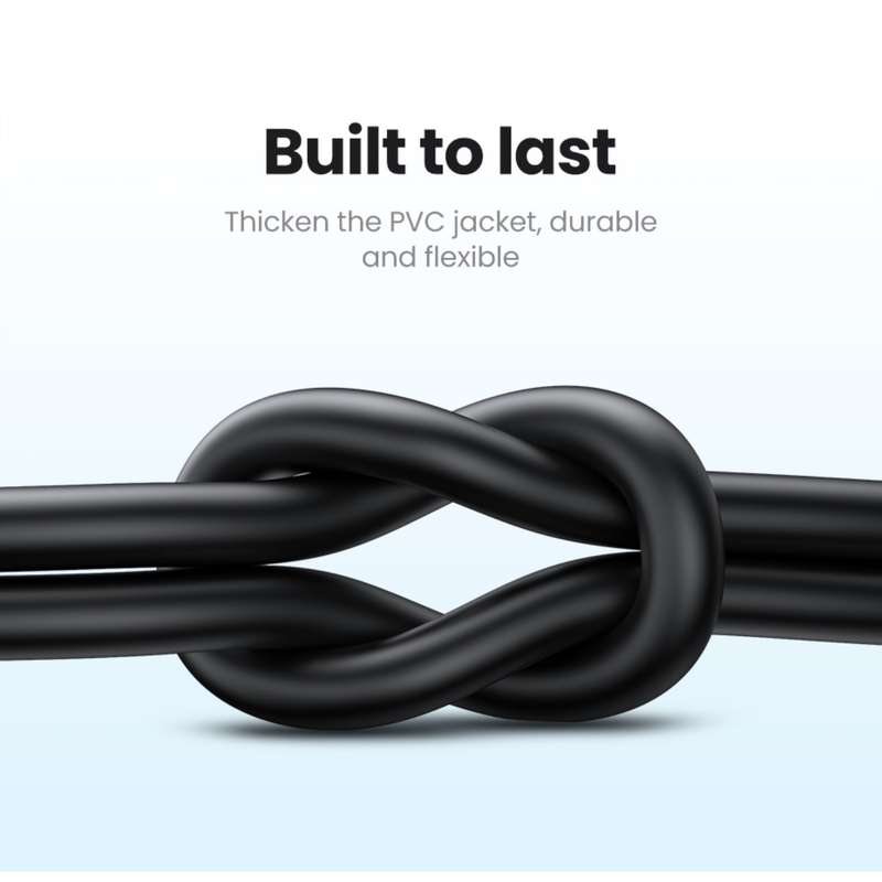 UGREEN 18W USB To Type C Cable - 2 Metre Black