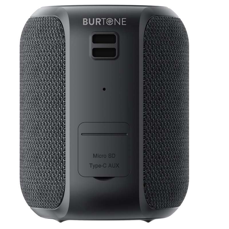 Burtone Mini Connect 2 Portable Bluetooth Speaker  Black