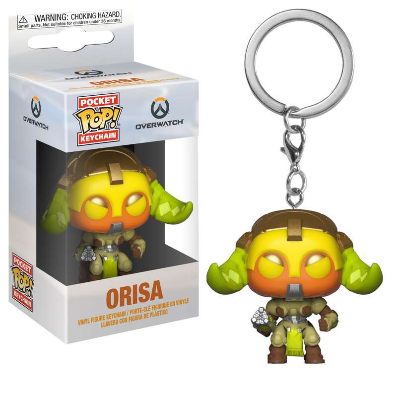 Orisa  Overwatch Funko Pop Pocket Keychain