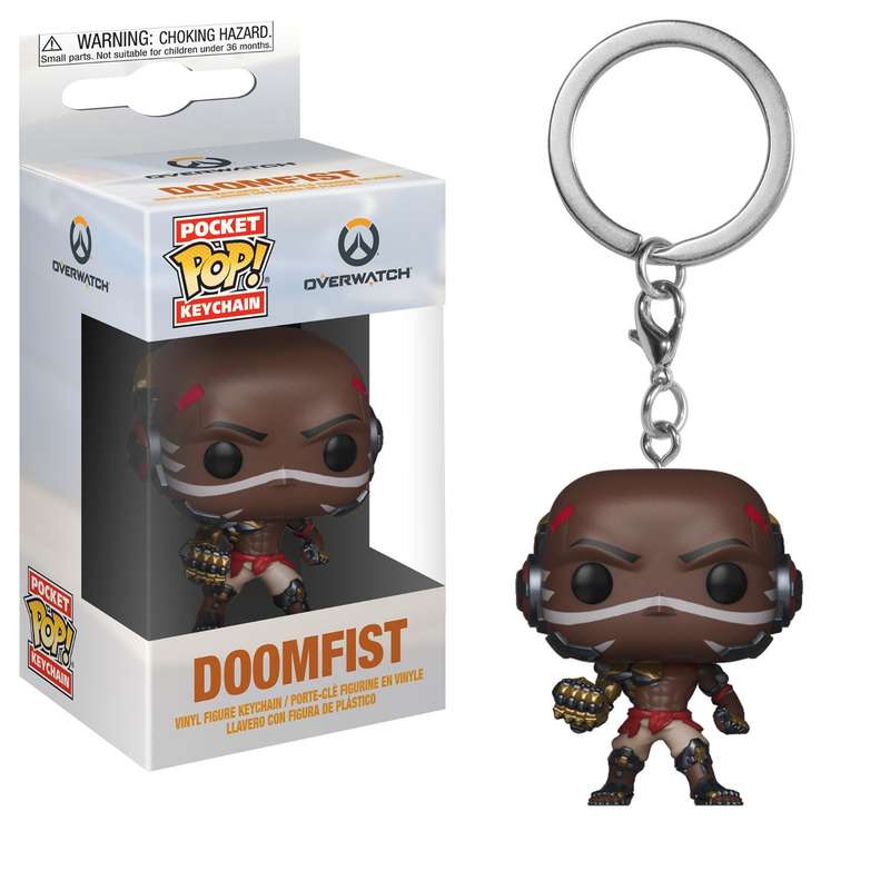 Doomfist  Overwatch Funko Pop Pocket Keychain