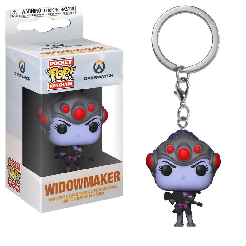 Widowmaker  Overwatch Funko Pop Pocket Keychain