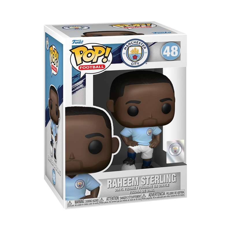 Raheem Sterling - Manchester City Funko Pop Vinyl Figure #48