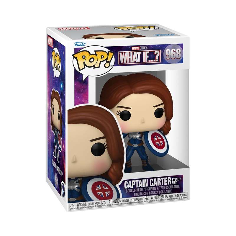 Captain Carter - Marvel Studios What If...? Funko Pop Vinyl Figure #968