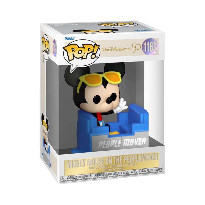 Mickey Mouse On The Peoplemover Funko Pop Figure 1163