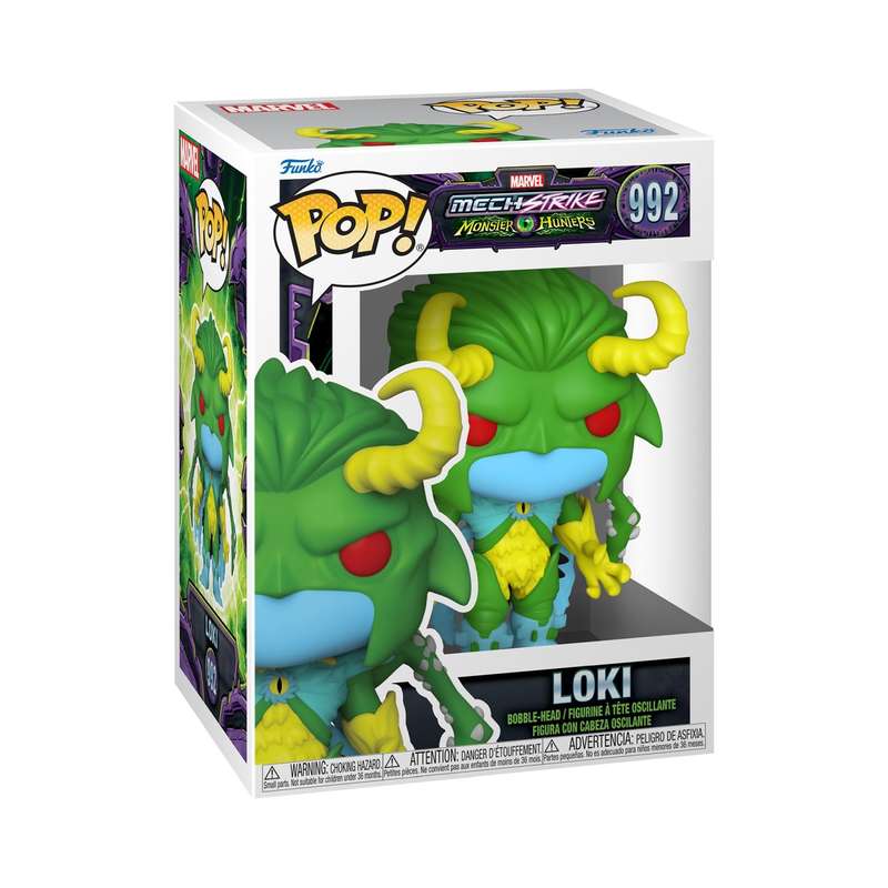 Loki - Marvel Mech Strike Monster Hunters Funko Pop Vinyl Figure #992