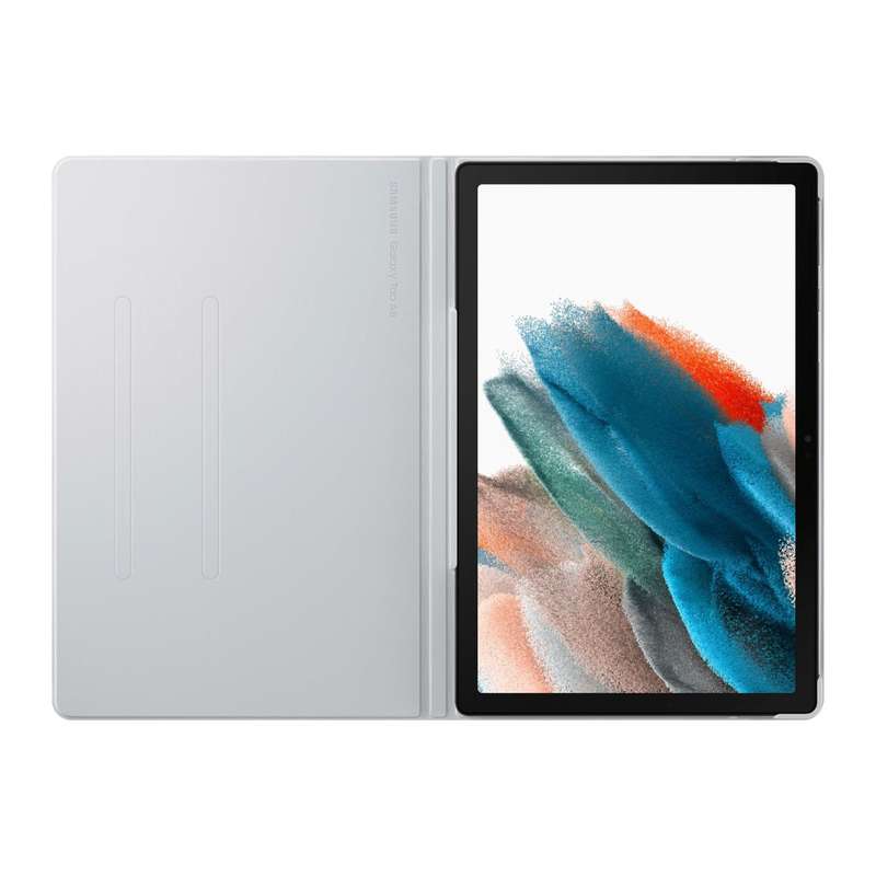 Samsung Galaxy Tab A8 10.5 2021 Bookcover Case - Silver