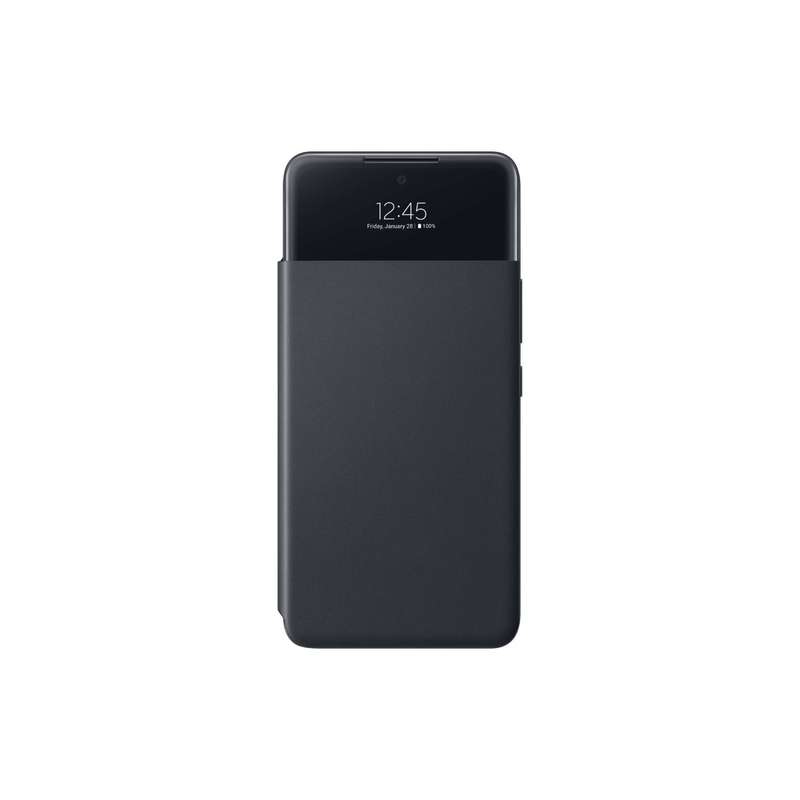 Samsung Galaxy A53 5G Samsung S-View Flip Cell Phone Case Black