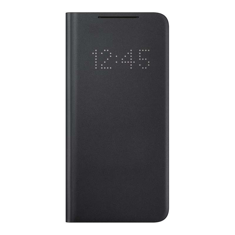 Samsung Galaxy S21 Cover LED View Cell Phone Cover Black