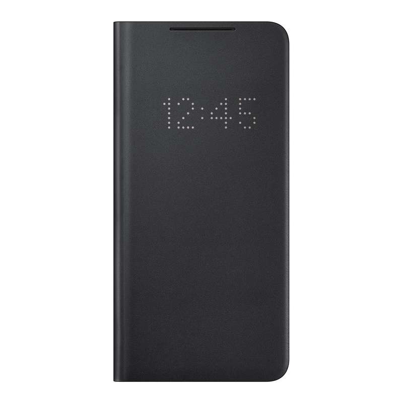 Original Samsung Galaxy S21 Plus LED View Cell Phone Cover Black