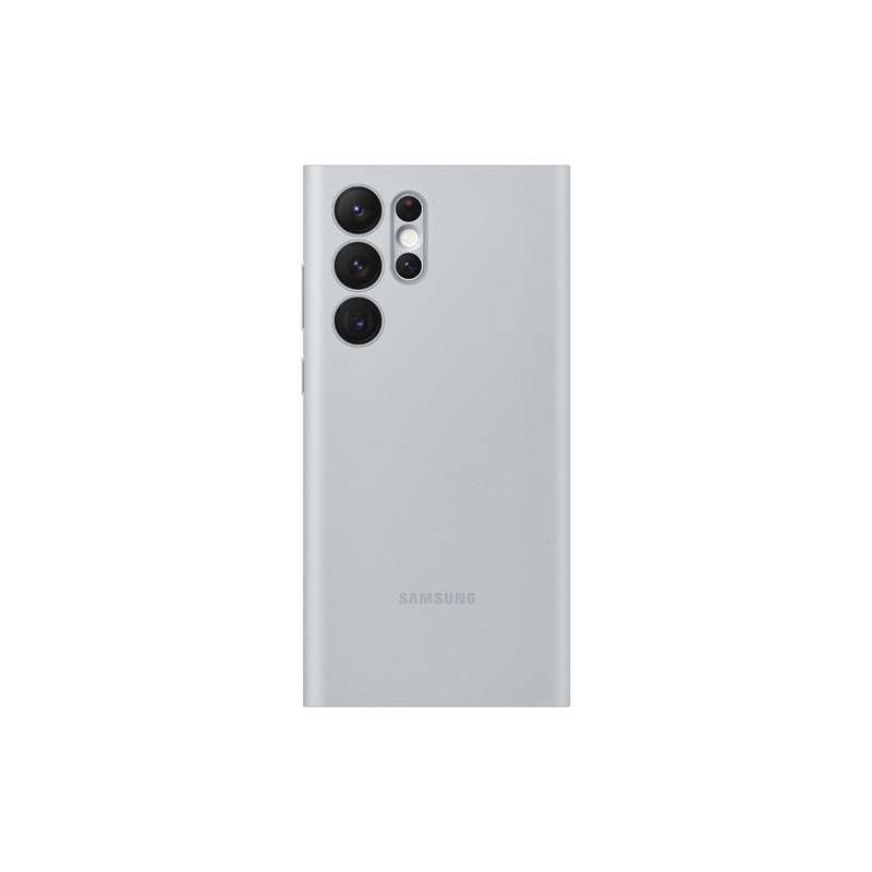 Original Samsung Galaxy S22 Ultra 5G Smart LED View Phone Cover Grey