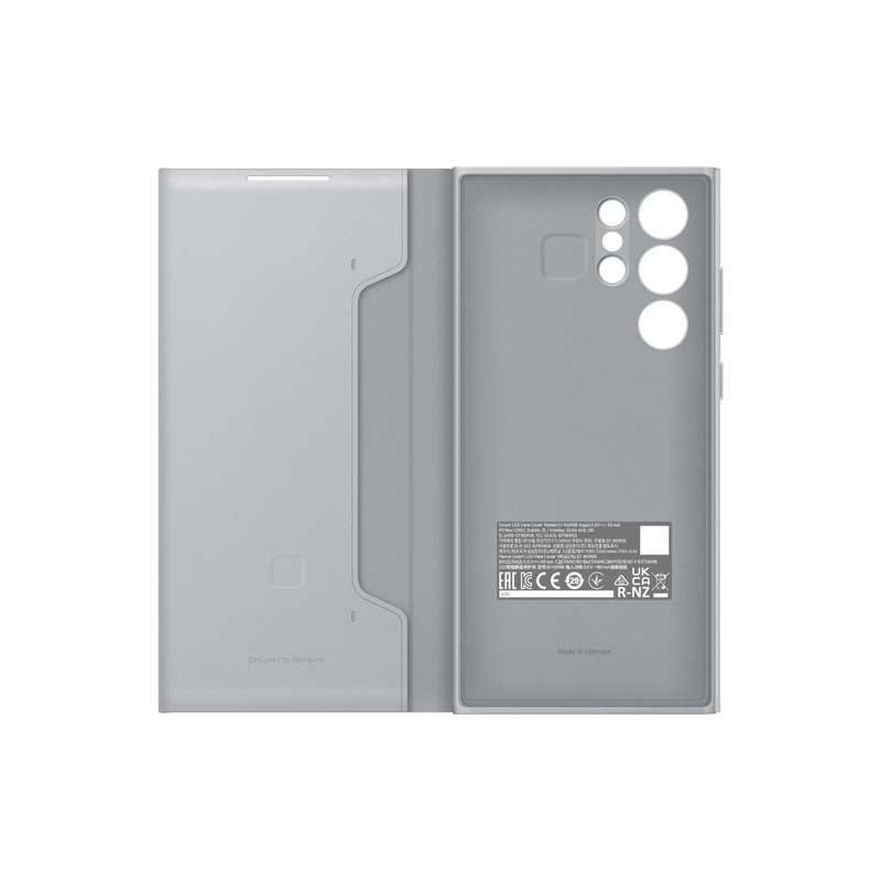Original Samsung Galaxy S22 Ultra 5G Smart LED View Phone Cover Grey