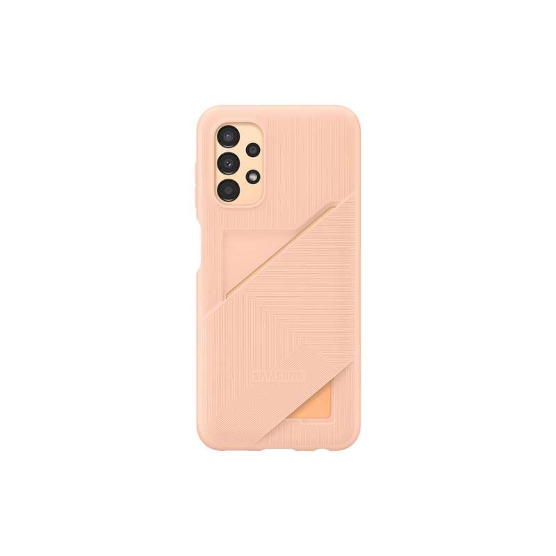 Samsung Galaxy A13 4G Case - Official Samsung Card Slot Cover - Peach