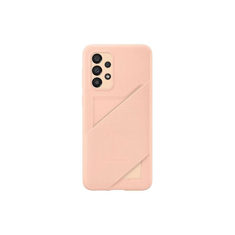 Samsung Galaxy A33 5G Case - Official Samsung Card Slot Cover - Peach