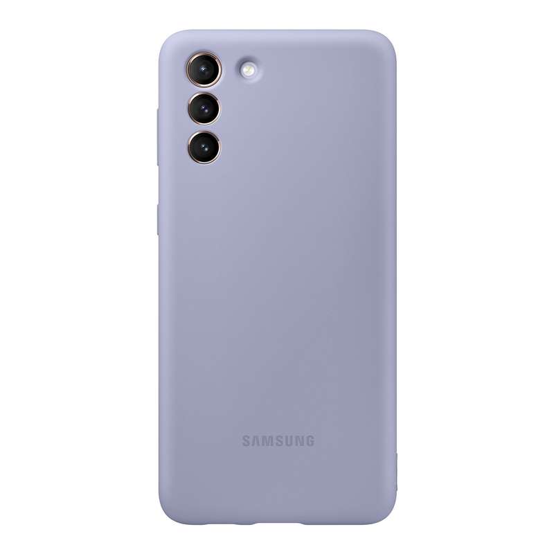 Samsung Galaxy S21 Plus Cover Silicone Cell Phone Case Violet