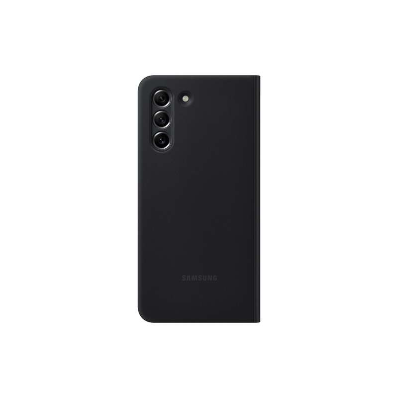 Samsung Galaxy S21 FE Case - Official Samsung Smart Clear View Cover - Black