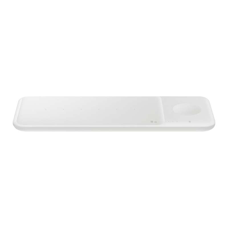 Original Samsung 9W 3 in 1 Wireless Charger Plate White Charging Pad