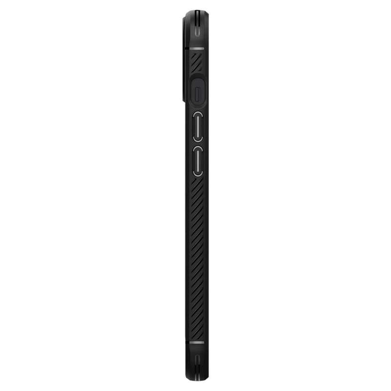 iPhone 13 Case - Spigen Rugged Armor Cover - Black