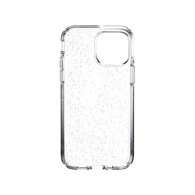 iPhone 13 Mini Case - Speck Presidio Perfect Clear Glitter Cover - Clear Glitter
