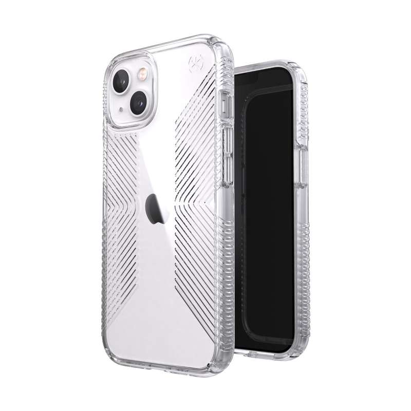 Apple iPhone 13 Speck Presidio Perfect Clear Grip Cell Phone Cover
