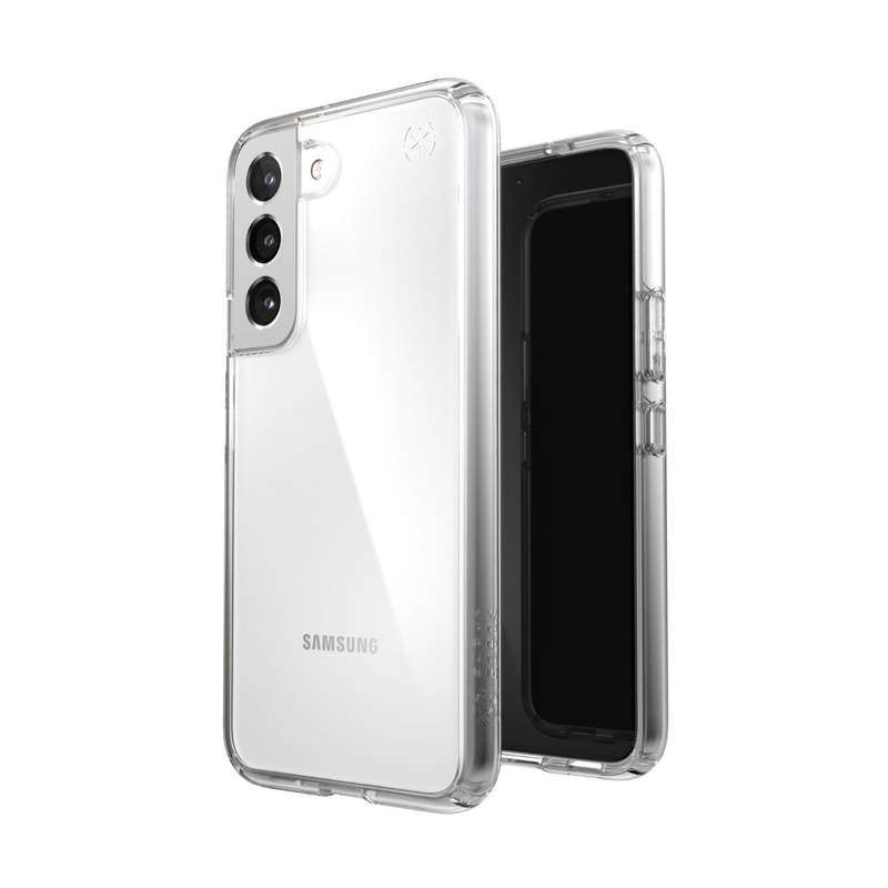 Samsung Galaxy S22 5G Case - Speck Presidio Perfect Clear Cover - Clear