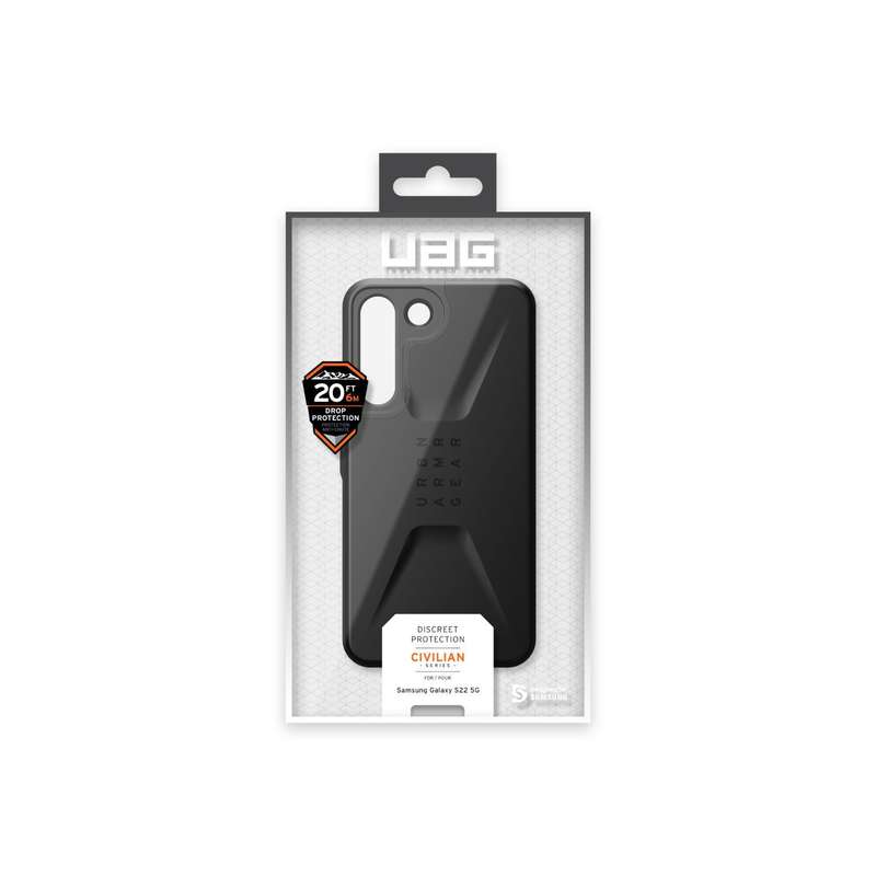 Samsung Galaxy S22 5G UAG Civilian Case - Black