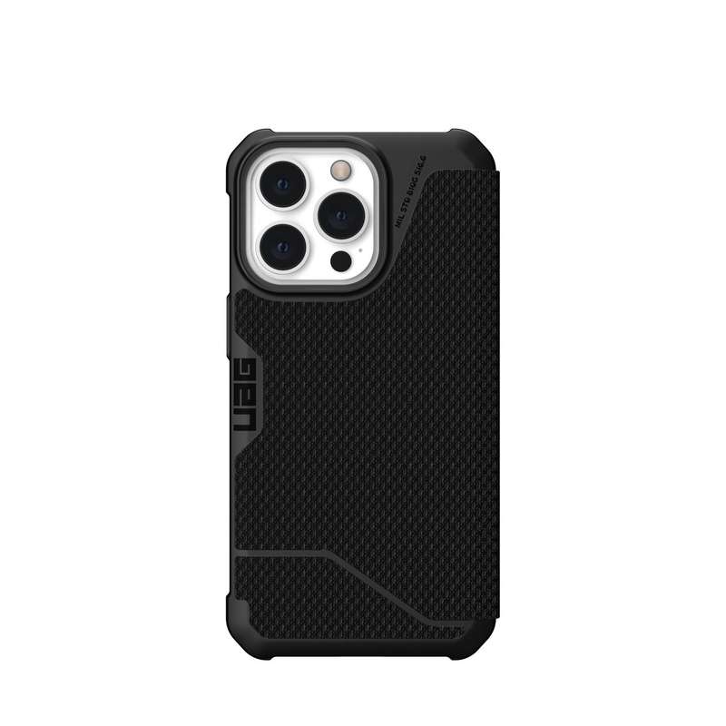Apple iPhone 13 Pro UAG Metropolis Folio Case - Kevlar Black