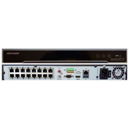 Hikvision 16ch NVR with 16 POE Model: DS - 7616NI-K2/16P